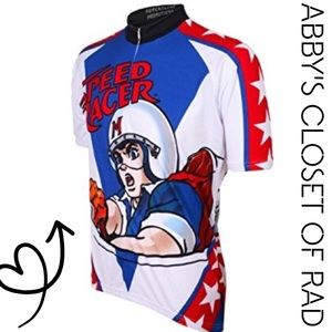 NWOT Speed Racer Bike Shirt
