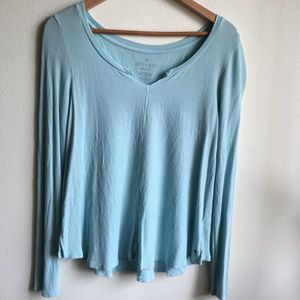 American Eagle soft and sexy waffle shirt