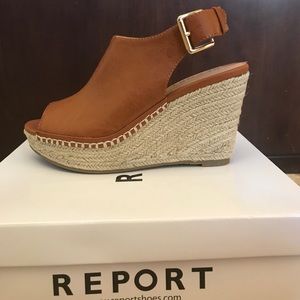 Report Wedge Sandals