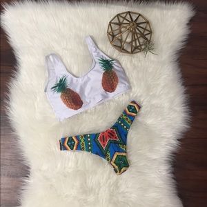 Fun pineapple bikini