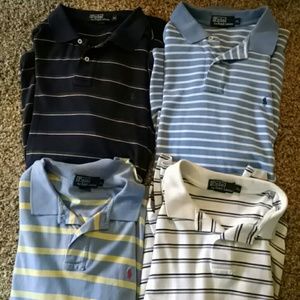Ralph Lauren short sleeved polos XL