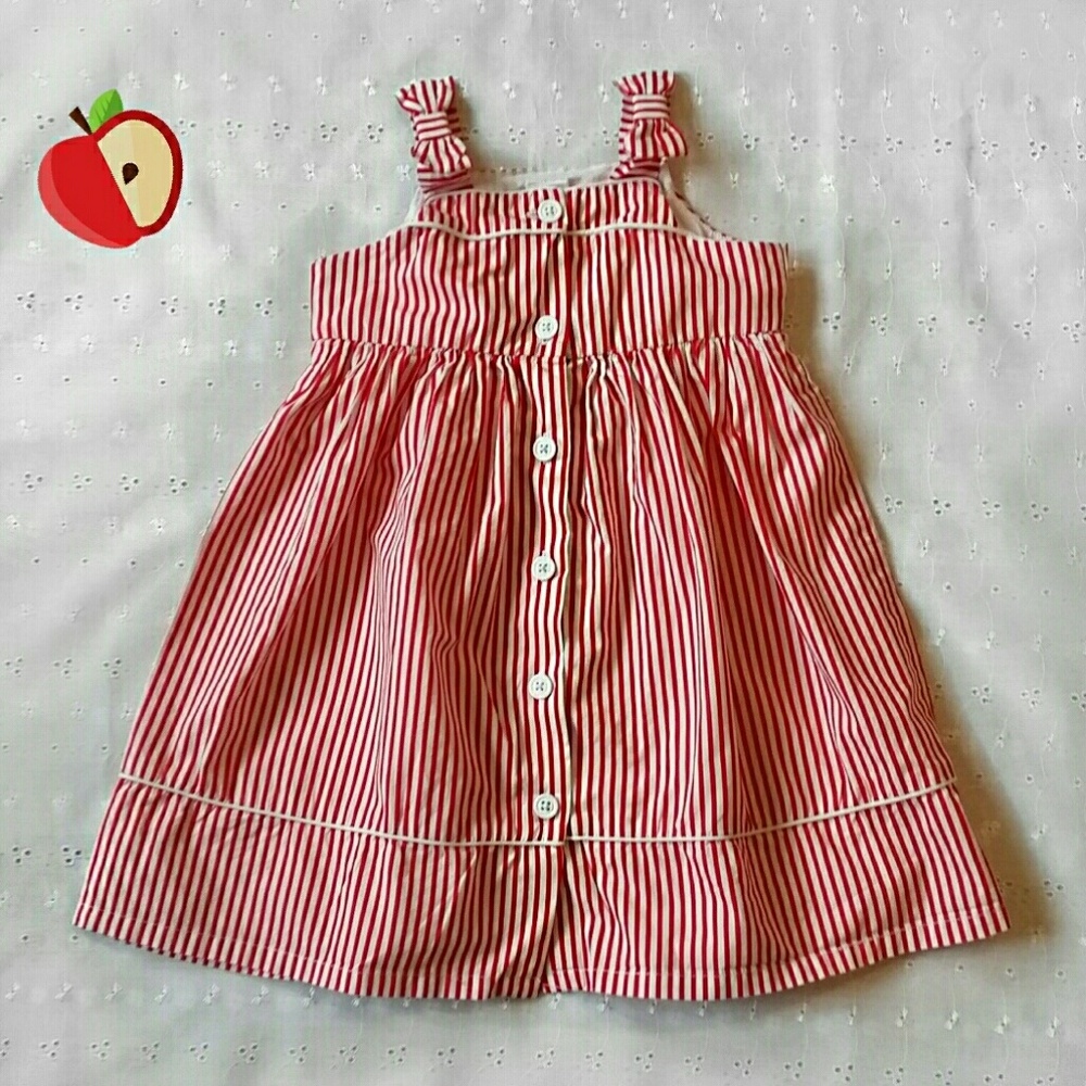 Gymboree Red Striped Dress