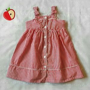 Gymboree Red Striped Dress