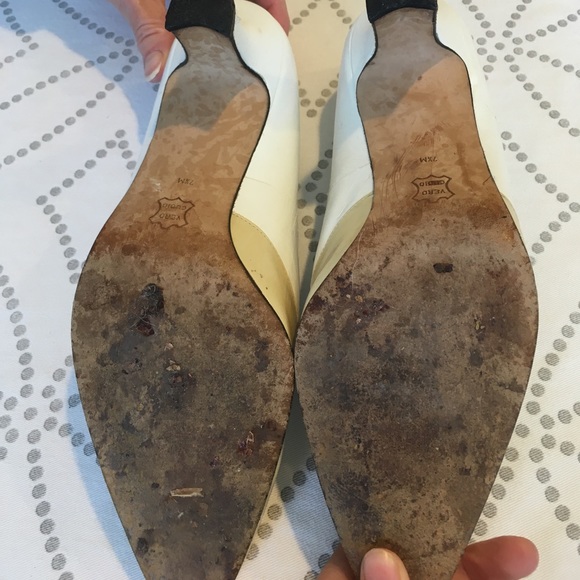 Vintage leather pumps - Picture 4 of 6