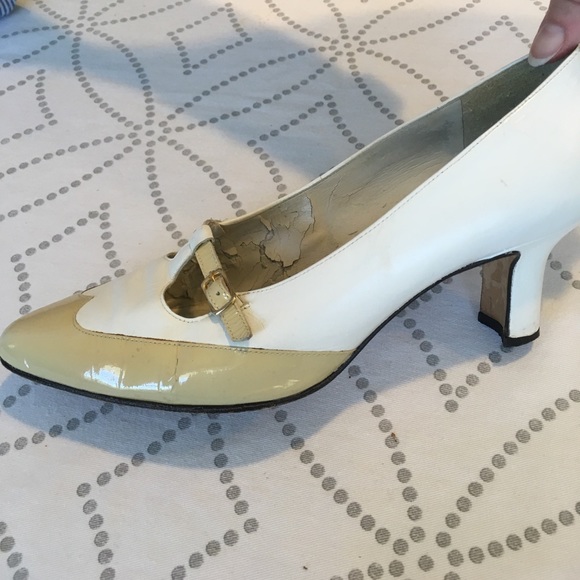 Vintage leather pumps - Picture 5 of 6