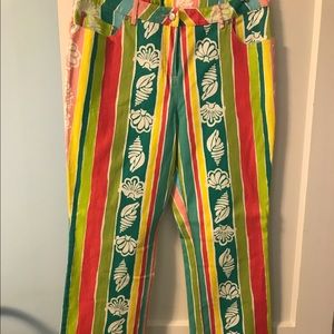 Lilly Pulitzer pants.