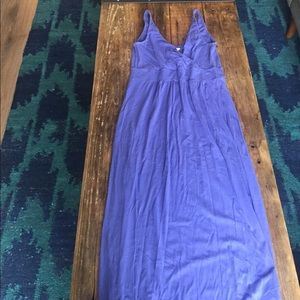 Periwinkle blue maxi dress