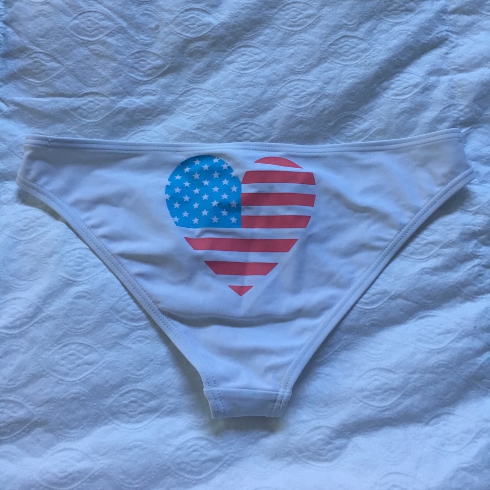 Wildfox patriotic bikini bottoms