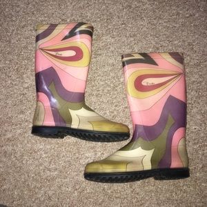 Emilio Pucci Rain Boots