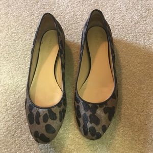 Cole Haan leopard flats
