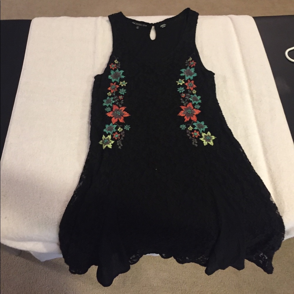 Black fit and flare dress - Picture 2 of 2