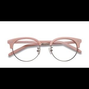 Pink eyeglass frames