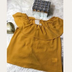 Off the shoulder top