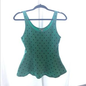 Express Peplum tank top