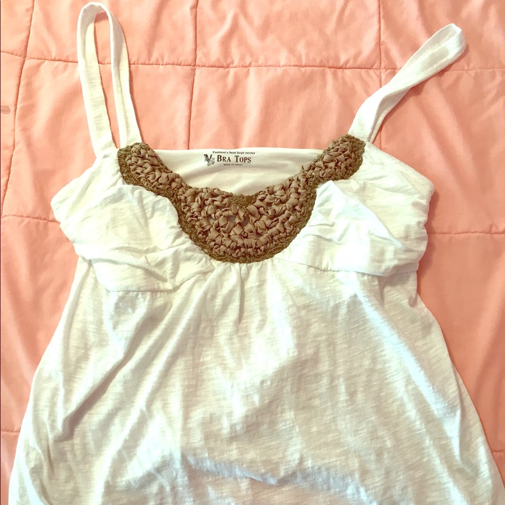 Victoria's Secret Bra Top w/ embellished front