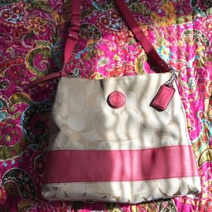 Authentic coach crossbody bag