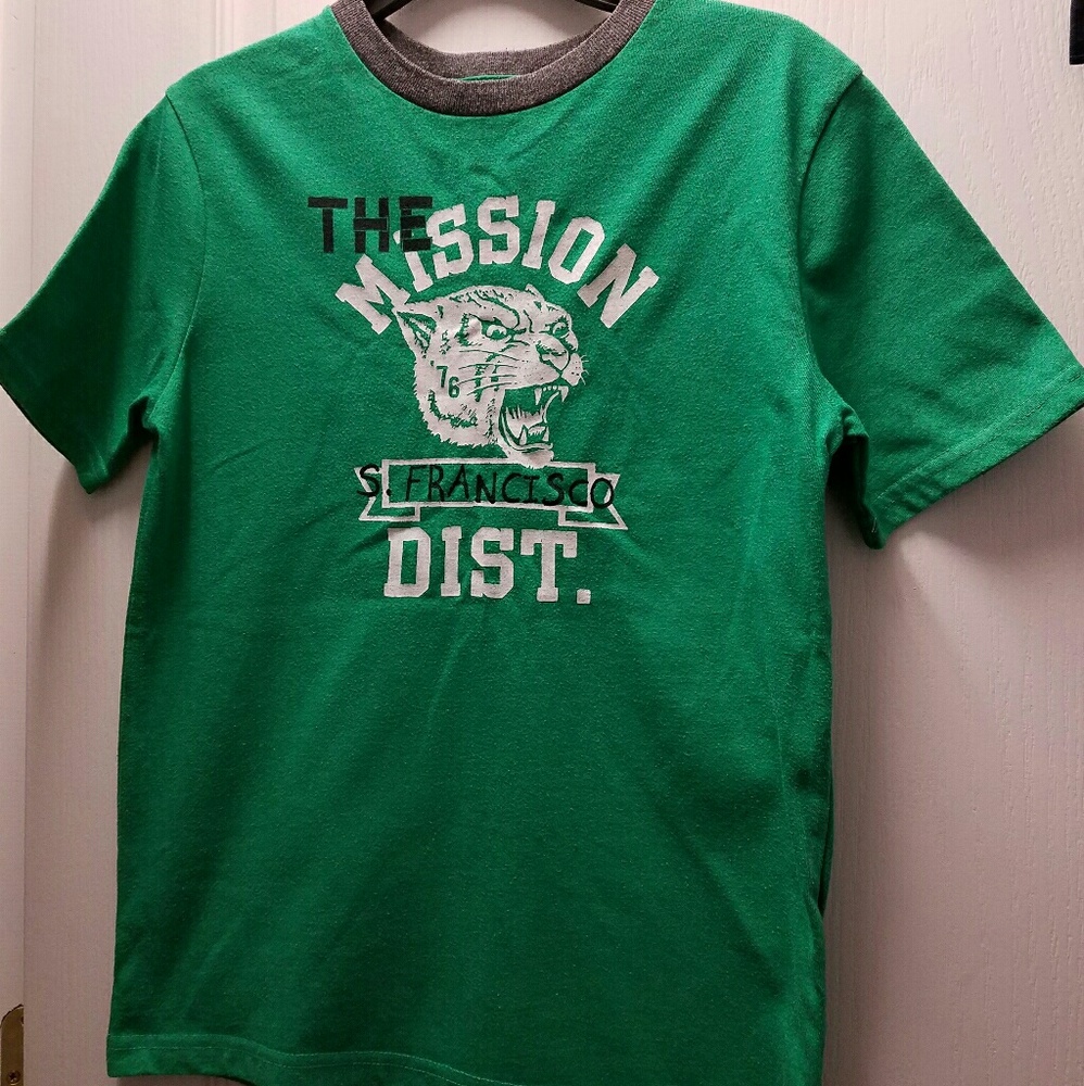 Green t shirt