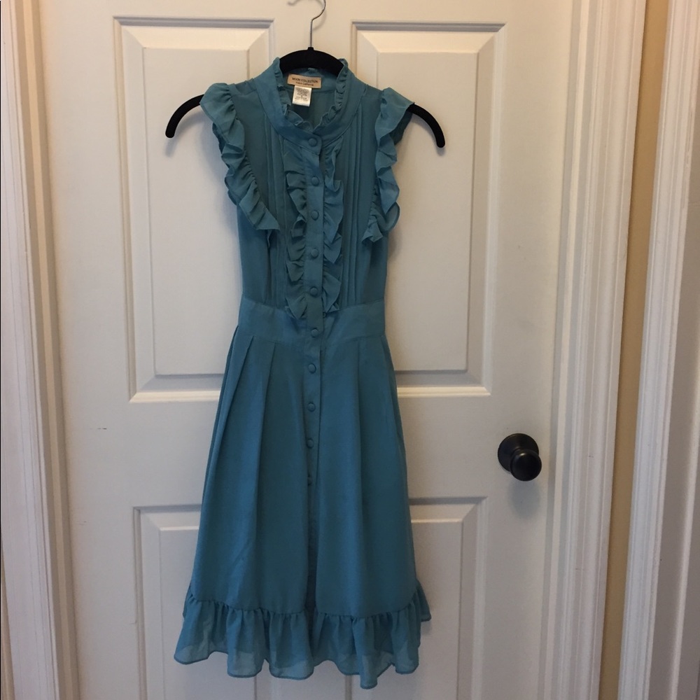 Moon Collection Turquoise Dress