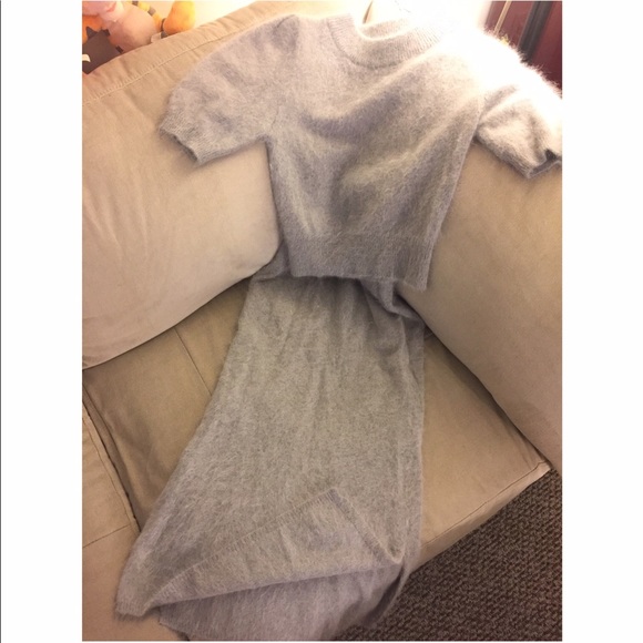 Japanese Brand Snidel angora dress set - Picture 2 of 6