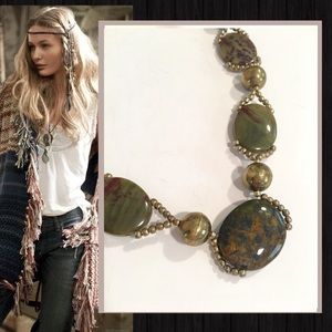 Multi-stone Agate Necklace