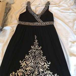 NWT Black and white dress