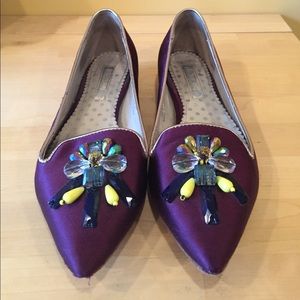 Beautiful embellished flats -  Boden - Price Drop