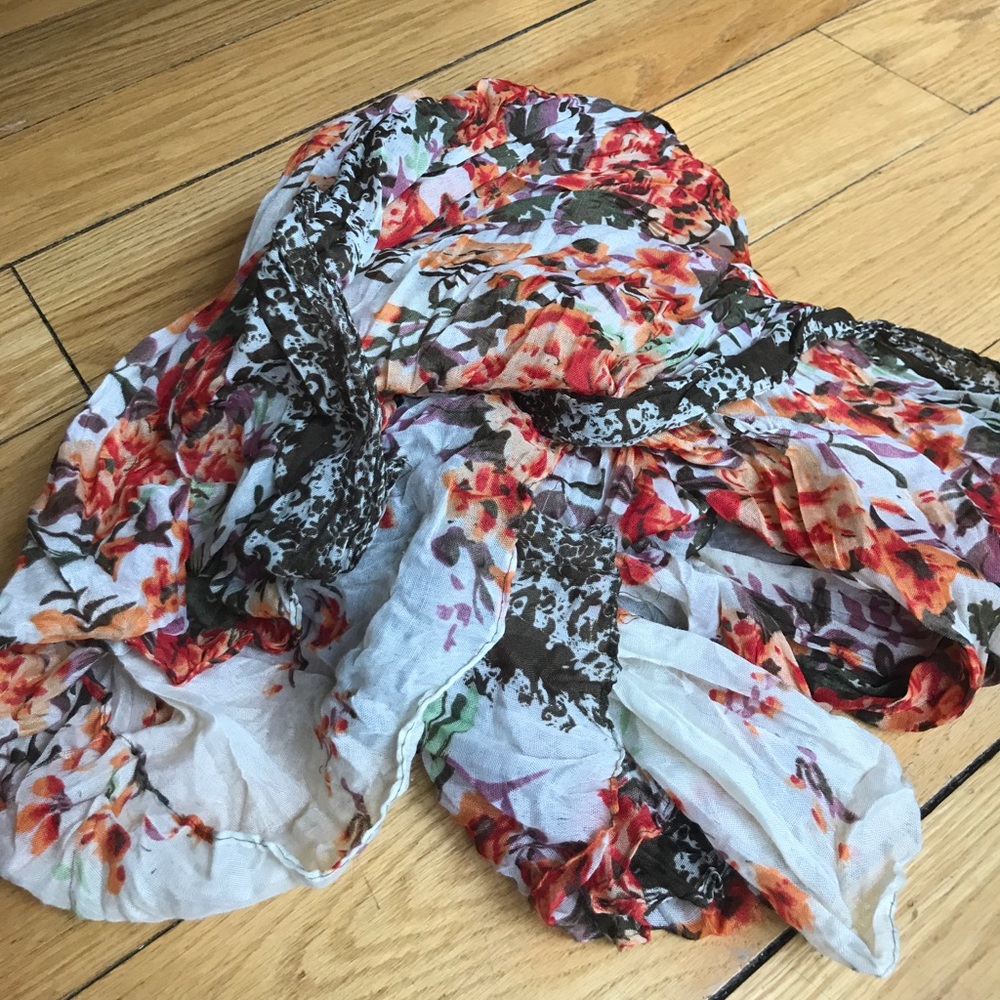 Floral Scarf - Picture 2 of 2