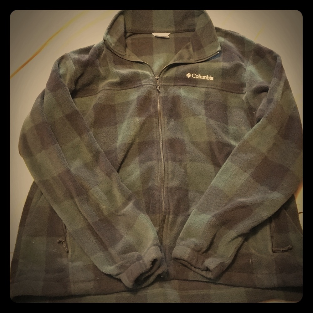 Columbia fleece zip up