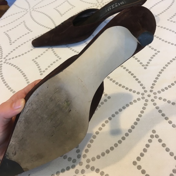 Suede mules - Picture 3 of 4