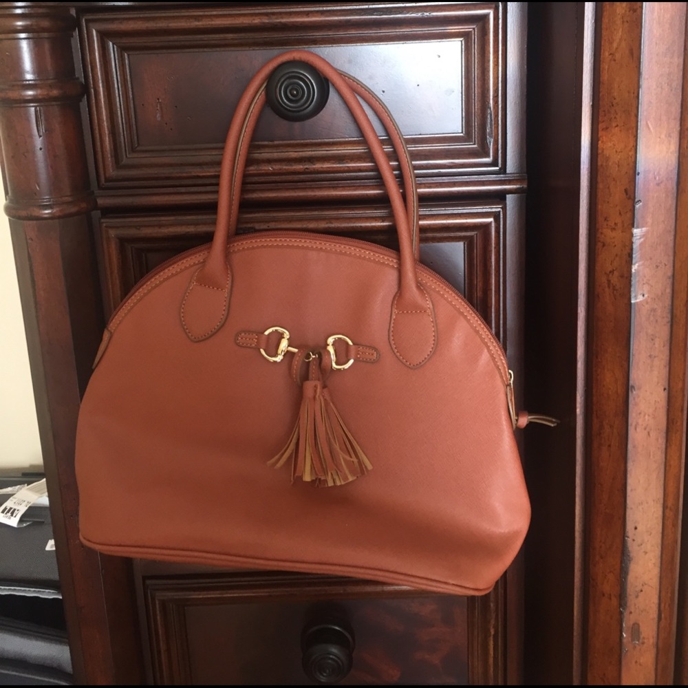 xoxo brown purse