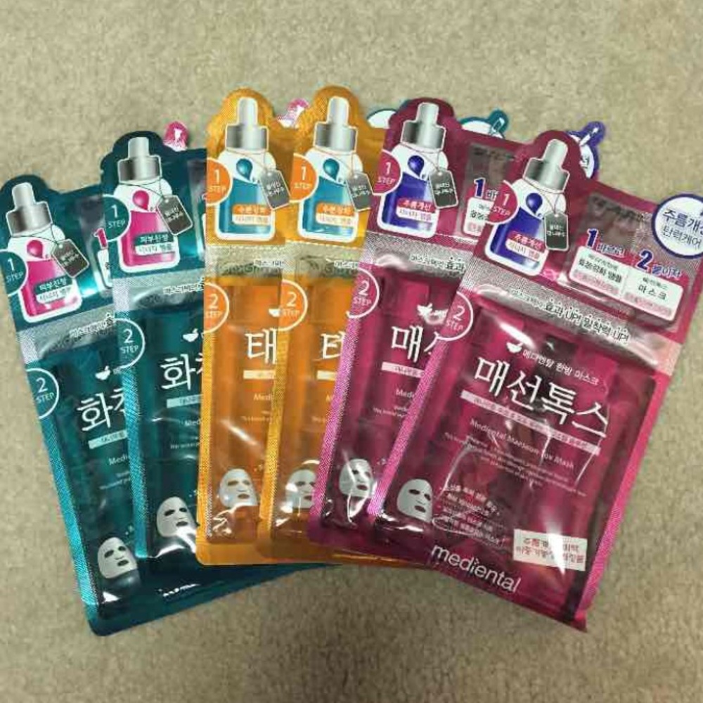 6 Mediental Sheet Masks (2-step)