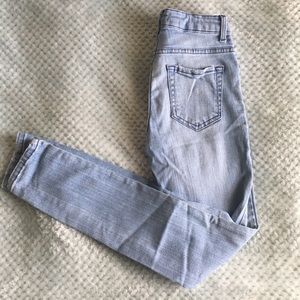 Forever 21 Mid-Rise Light Wash Jeans