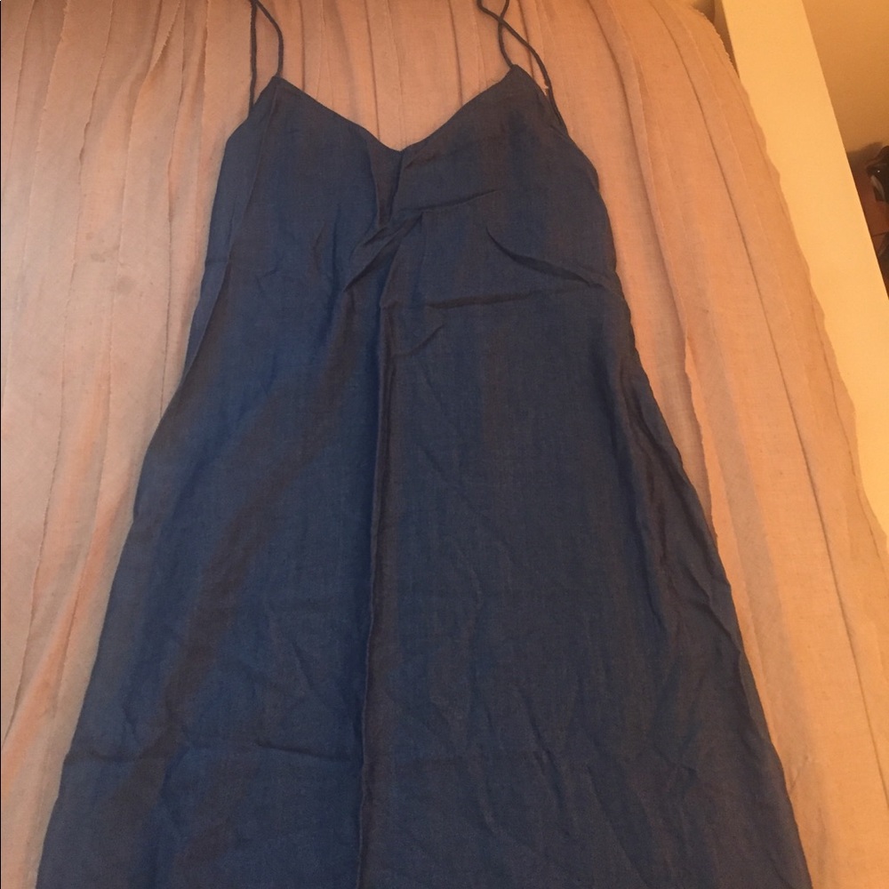 Zara Open Back Maxi Dress