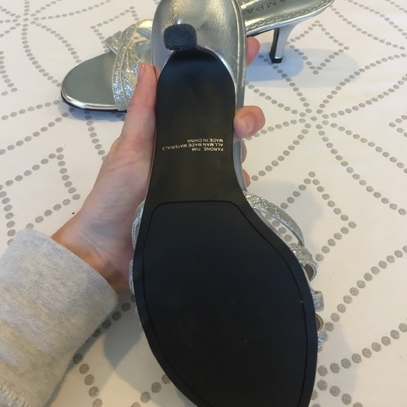 Silver dancing shoes - Picture 3 of 4