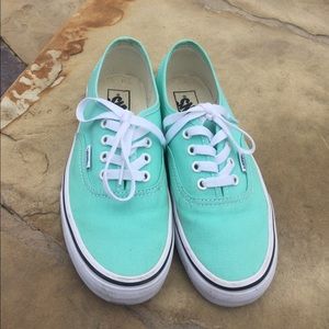 Vans milk green size 6.5
