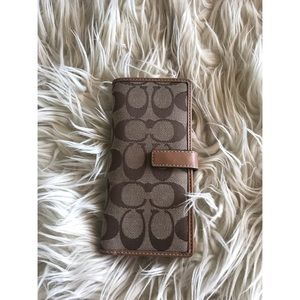 Coach card holder/wallet