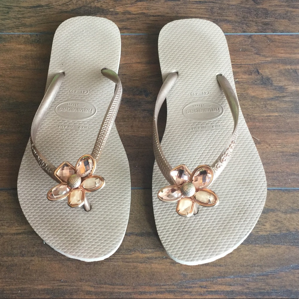 Havaiana's Slim flip flops,  size 41-42 (11)