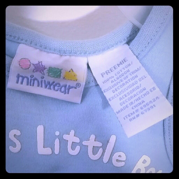 Mommy's Little Boy Onsie - Picture 3 of 3