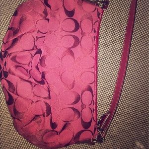 Authentic over the shoulder Small Coach bag