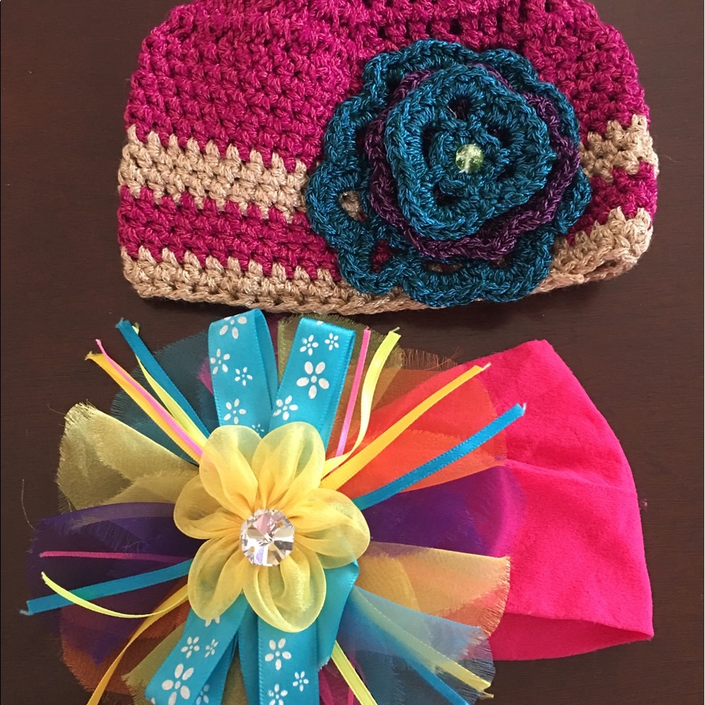 Beautiful baby head accessories ❤️