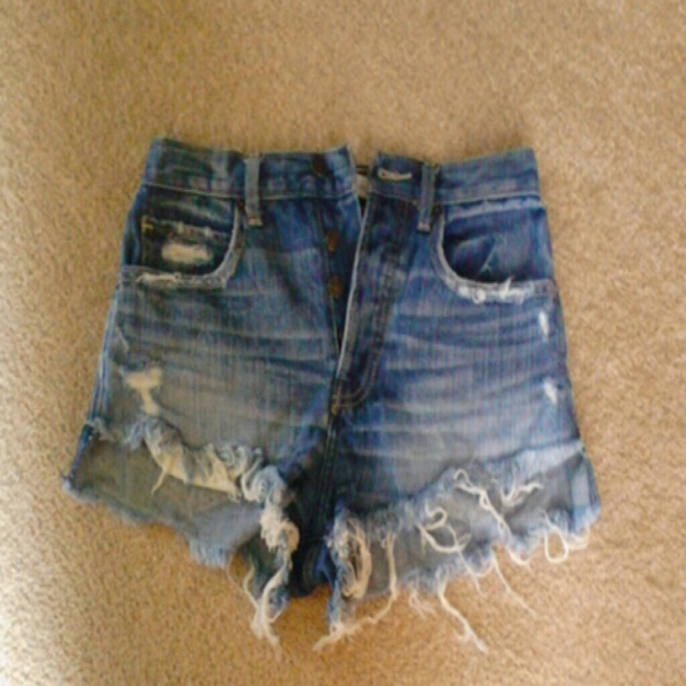 A&F jean shorts