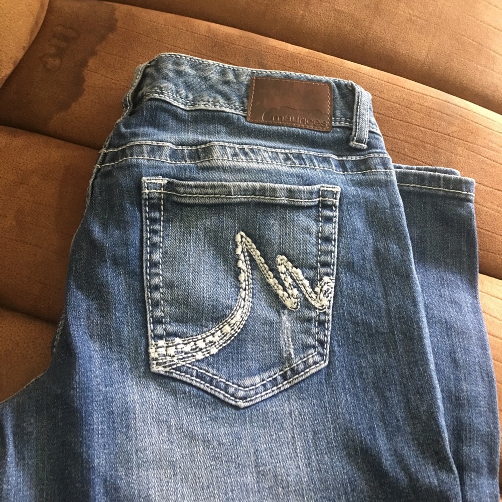 Maurice's Boot Cut Stretchy Jeans size 7/8