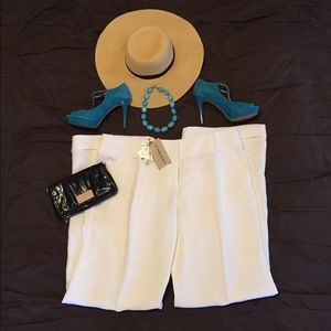 Burberry linen trousers! NWT! Size 14 US