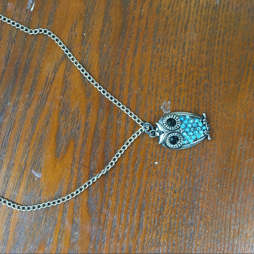 Owl necklace !
