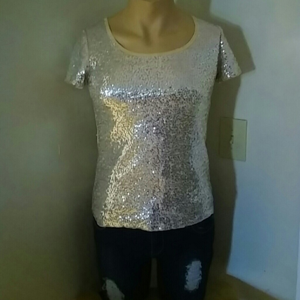 Michael Kors Sequined shirt.