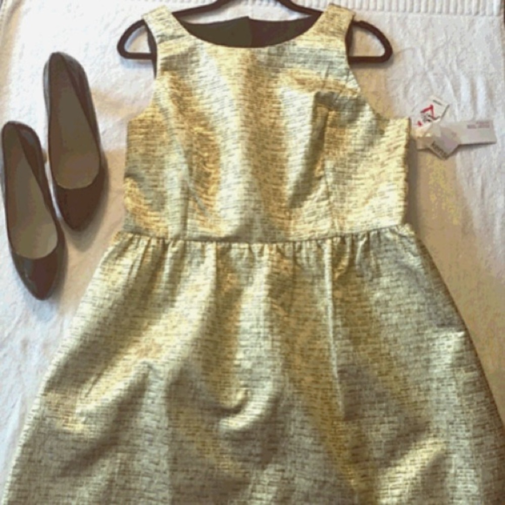 BRAND NEW Kensie gold dress.