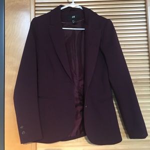 H&M Plum Blazer