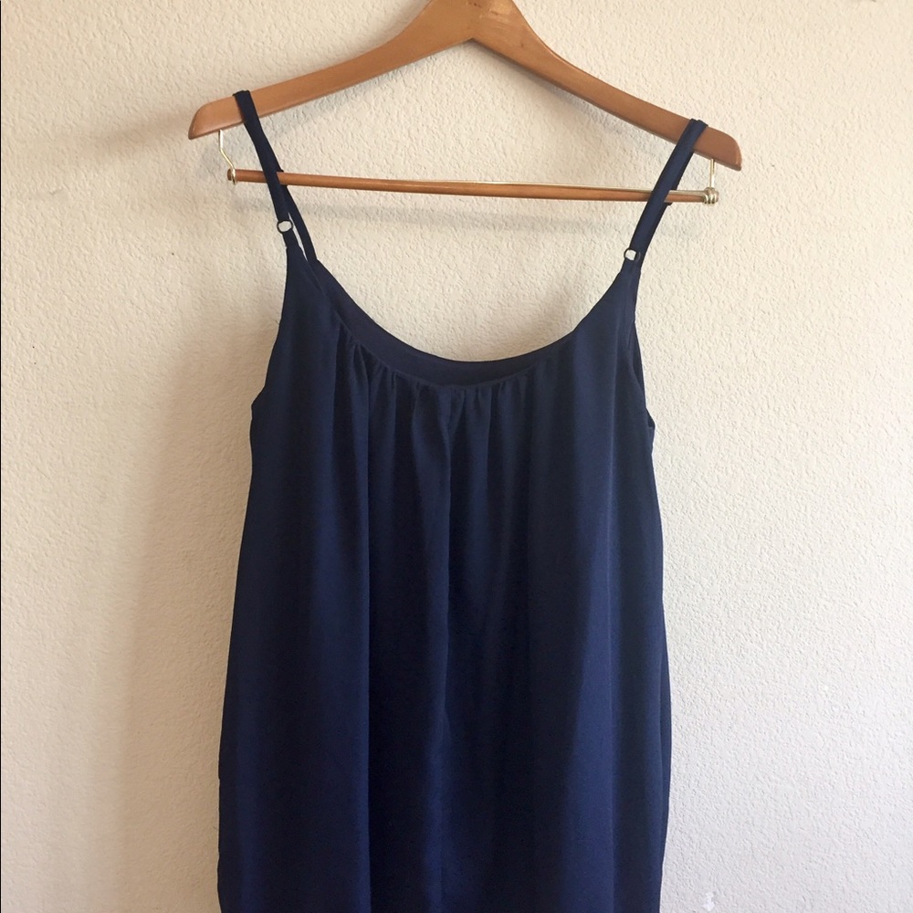 NEW Tobi navy blue babydoll cami size S