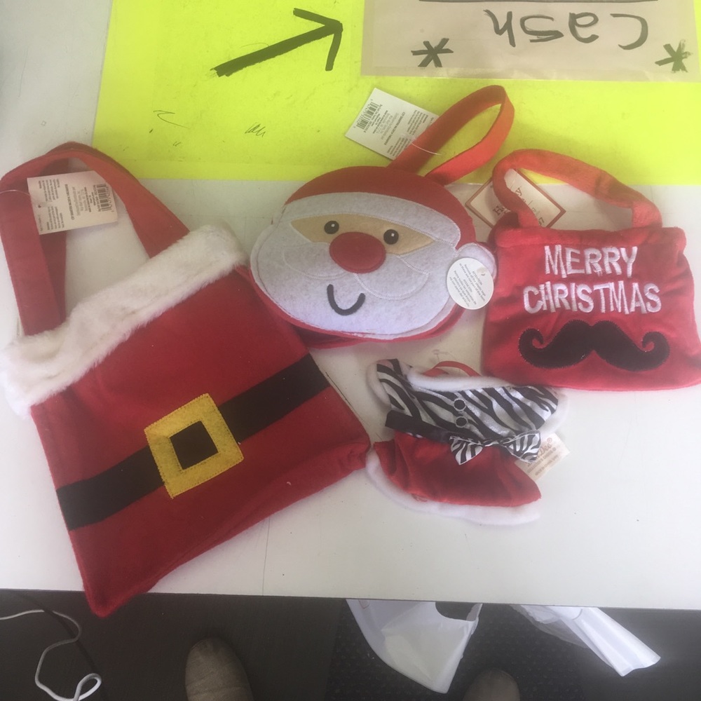 4 Assorted Christmas Gift Bags