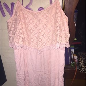 Pink summer dress. Never been worn.